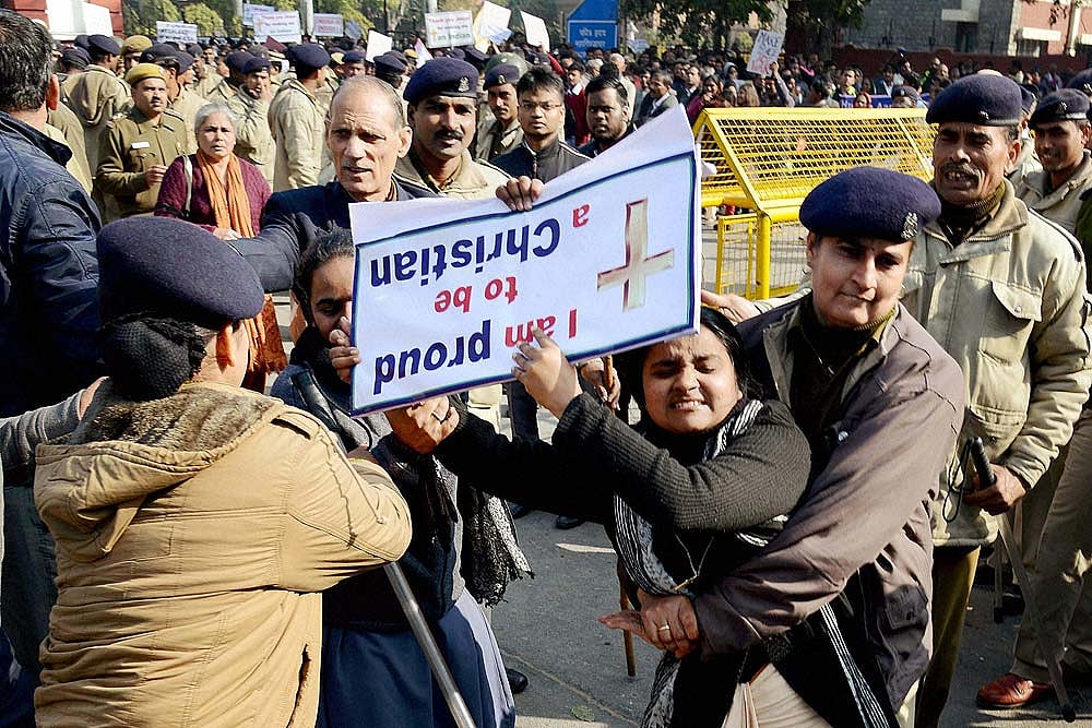Karnataka: Rights Group Accuses Police Of Complicity In Growing ‘Hate Crimes’ Against Christians