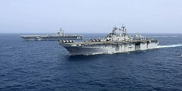 Iran Warns Against "Instability" After US Strike Group Arrives
