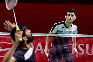 Kidambi Srikanth Beats Lakshya Sen In Semis, First Indian Male To Enter World Championships Final -- Highlights