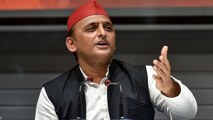 File image : SP chief Akhilesh Yadav reacts to CBI summons