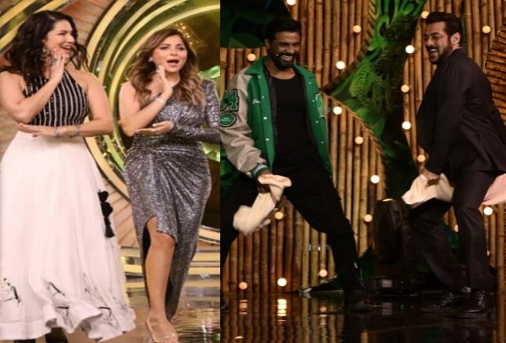 Salman Khan Welcomes Sunny Leone, Kanika Kapoor And Remo D’Souza For A Spectacular Night On 'Bigg Boss 15'