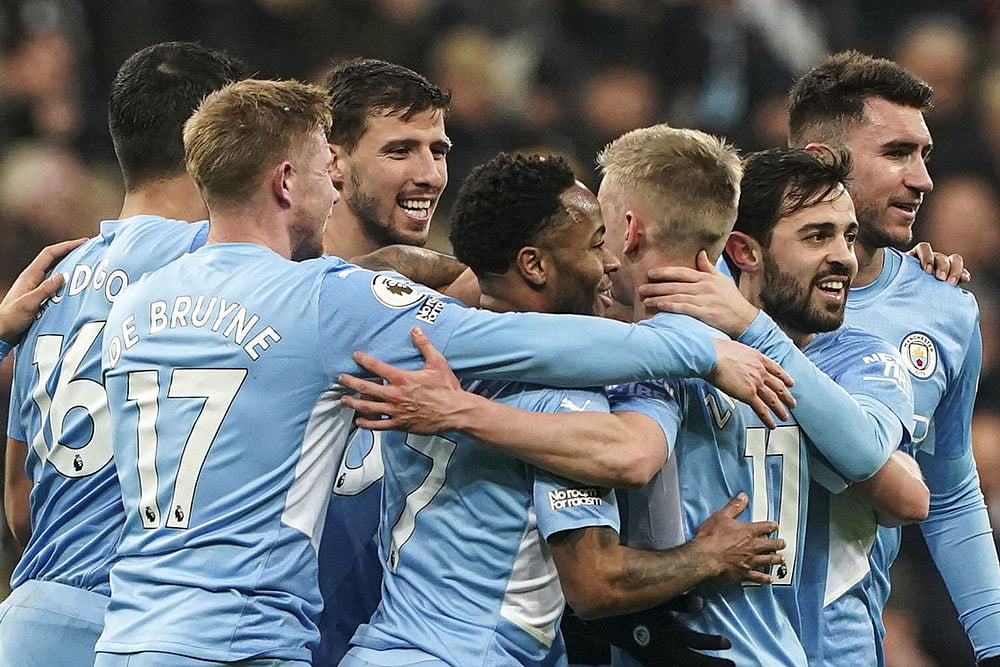 Premier League: Leaders Manchester City Hammer Newcastle 4-0, Consolidate Lead
