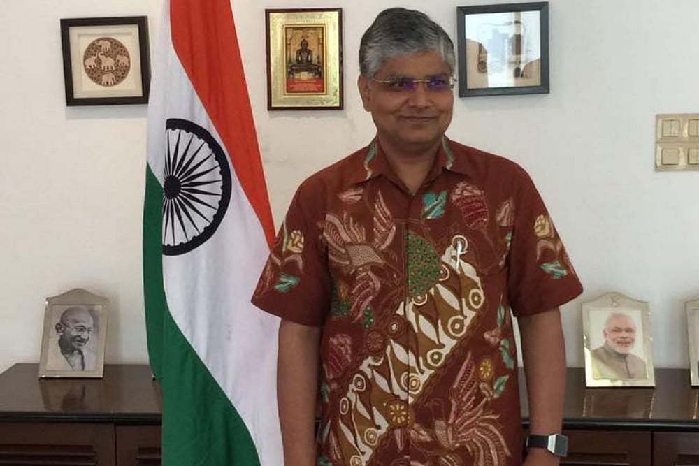 Indian Envoy Pradeep Kumar Rawat Meets Chinese Foreign Minister Wang Yi Ahead Of BRICS Summit