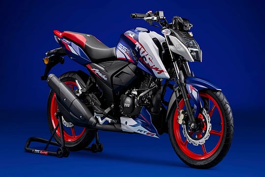 TVS Motor Launches Apache RTR 165 RP At Rs 1.45 Lakh, First Under RP Series