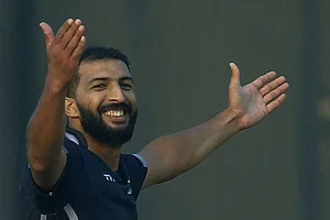 Captain Rishi Dhawan contributed with the ball claiming 3 for 25.