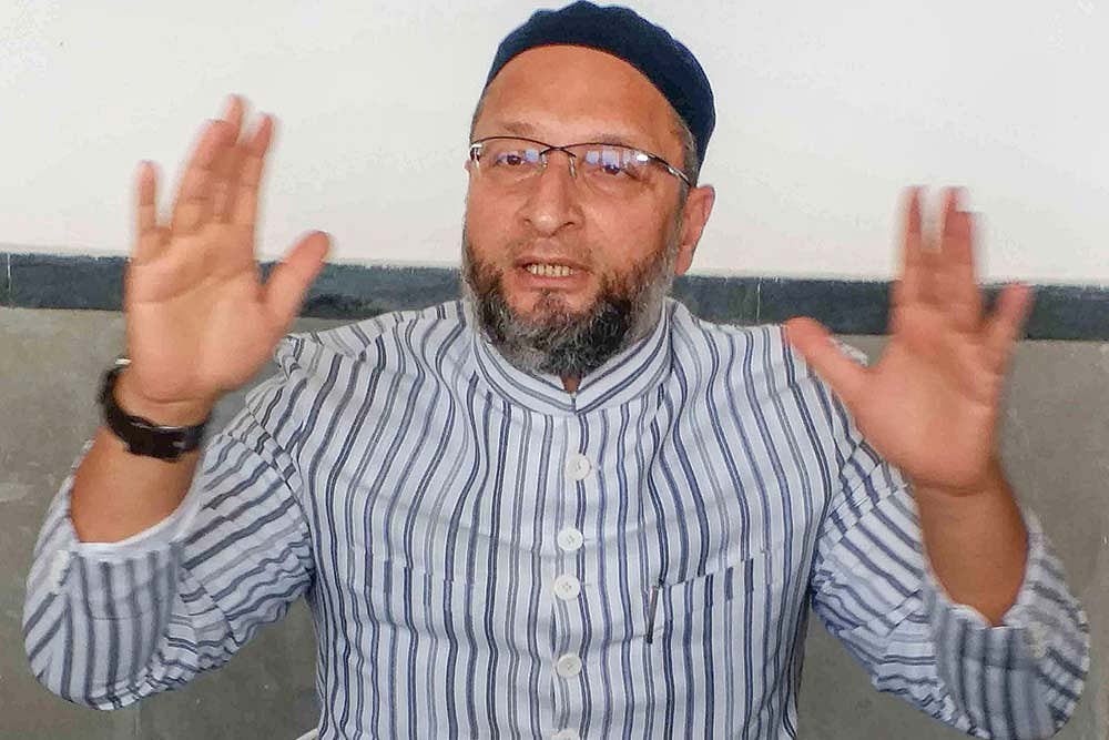 Owaisi's Remarks Trigger Controversy; BJP Compares Him To Jinnah