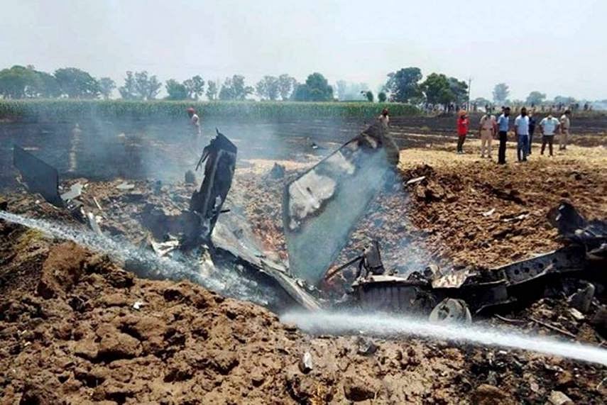 IAFs MiG-21 crashes in Rajasthan. (File photo-Representational image)