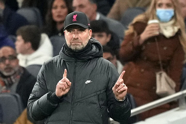 Liverpool Boss Jurgen Klopp Frustrated as he has key players out ahead of EFL Cup final. - AP