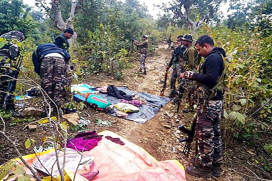 6 Naxals Killed In Encounter On Chhattisgarh-Telangana Border