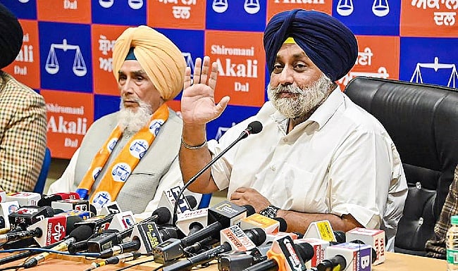 Sukhbir Badal seeks transfer of Chandigarh, Punjabi speaking areas to Punjab