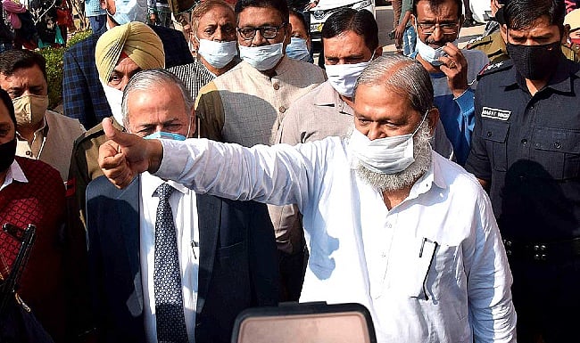 Haryana minister Anil Vij said he offered to resign from Cabinet when told he may lose home dept