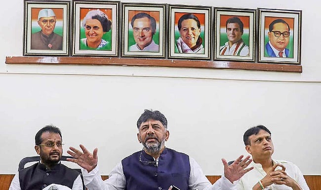 Cong revels in Karnataka local polls win, says people keen to oust BJP govt