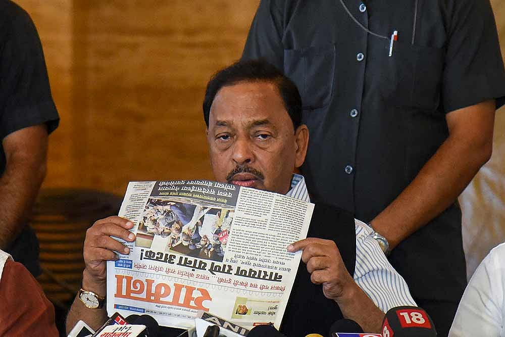 Union Minister Narayan Rane Debunks The Validity Of Raut's Comment On Gujarat CM's Mumbai Visit