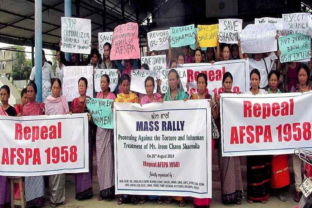 AFSPA Applicable Fully In 31 Districts, Partially In 12 Districts Of Northeast