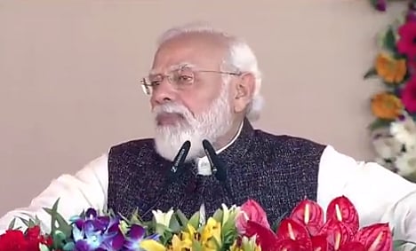 PM Modi Unveils AIIMS, Fertilizer Plant In Gorakhpur, Slams Opposition For Neglecting Development