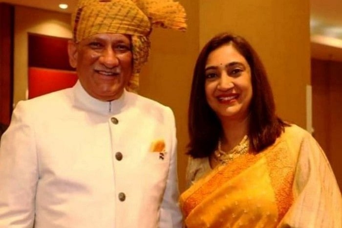 CDS Bipin Rawat’s Wife Madhulika Like Husband Died Serving Nation