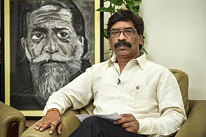 Jharkhand CM and Jharkhand Mukti Morcha (JMM) Hemant Soren