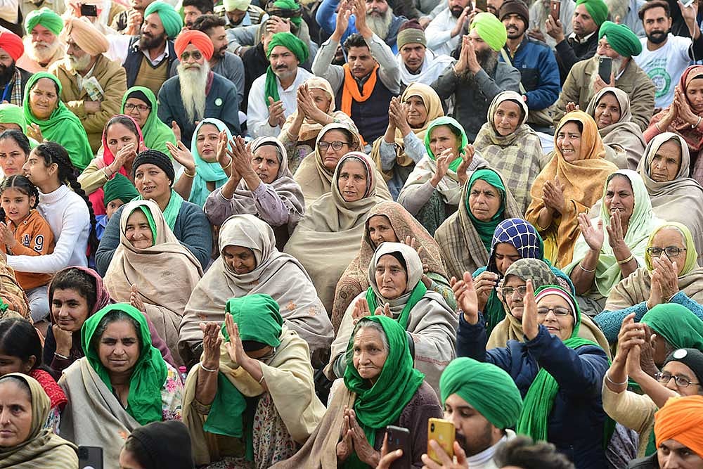 UP's Bijnor Sees Swarms Of Farmers At Mahapanchayat Against Centre's New Farm Laws
