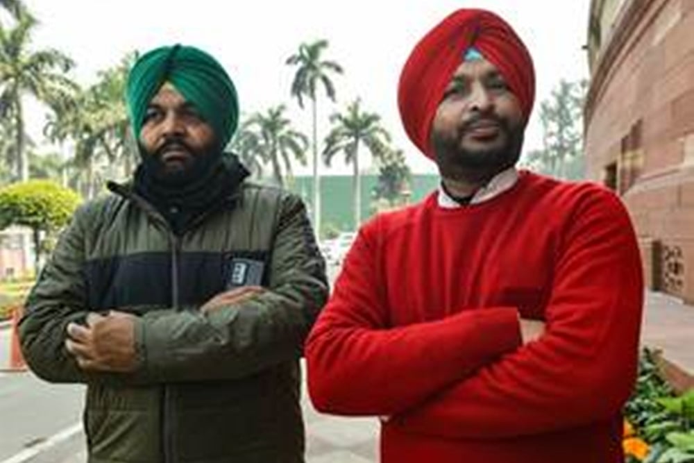 Congress MPs From Punjab Express Solidarity With Farmers, Wear Black Robes During Budget Speech In Parliament
