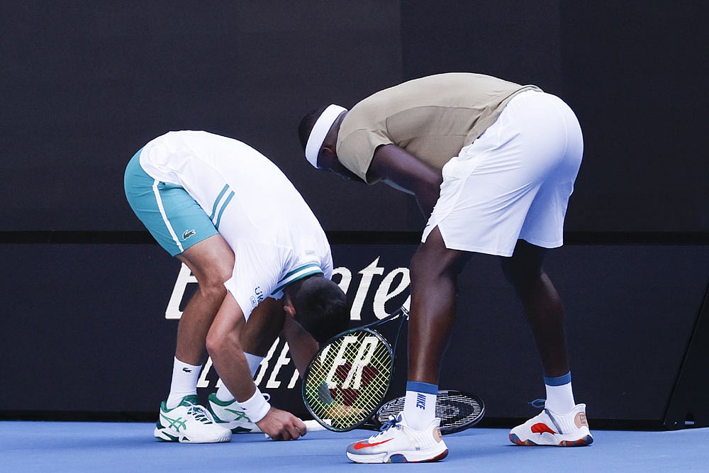 Australian Open: Defending Champion Novak Djokovic Survives Frances Tiafoe Test