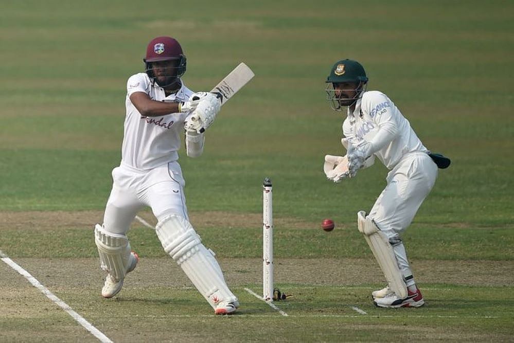 BAN Vs WI, 2nd Test, Day 1: Nkrumah Bonner Fifty Helps West Indies Reach 223/5 At Stumps - Highlights