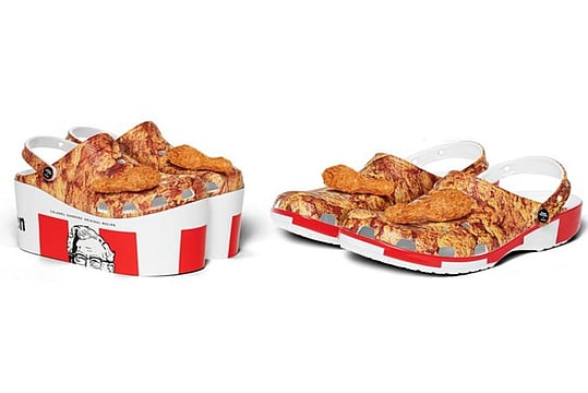 Cringe Alert! KFC, Crocs Collaborate, Launch Footwear With Chicken Print
