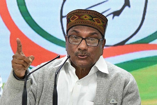 Disengagement In Galwan Valley, Pangong Tso Lake Is 'Surrender' To China: A K Antony