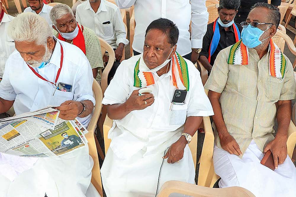 Four MLAs Quit Congress In Puducherry On Day Of Rahul Gandhi's Visit