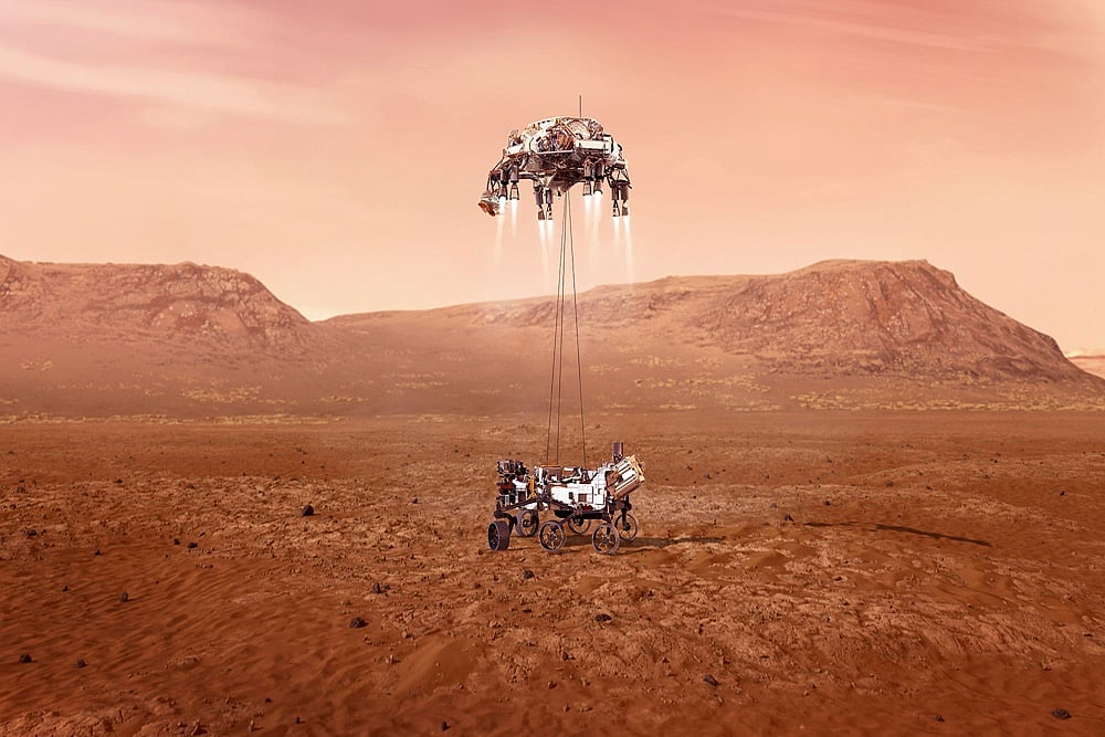 Watch: NASA Releases Mars Landing Video, Calls It 'Stuff Of Our Dreams'