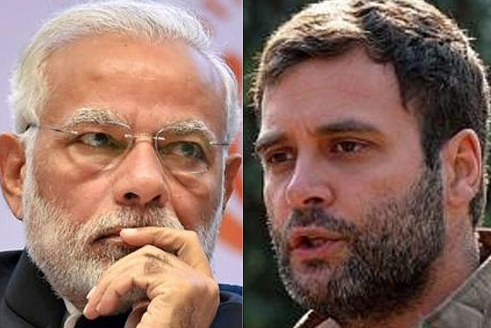 The Congress took a swipe at the BJP government with Rahul Gandhi blaming Prime Minister Narendra Modi 