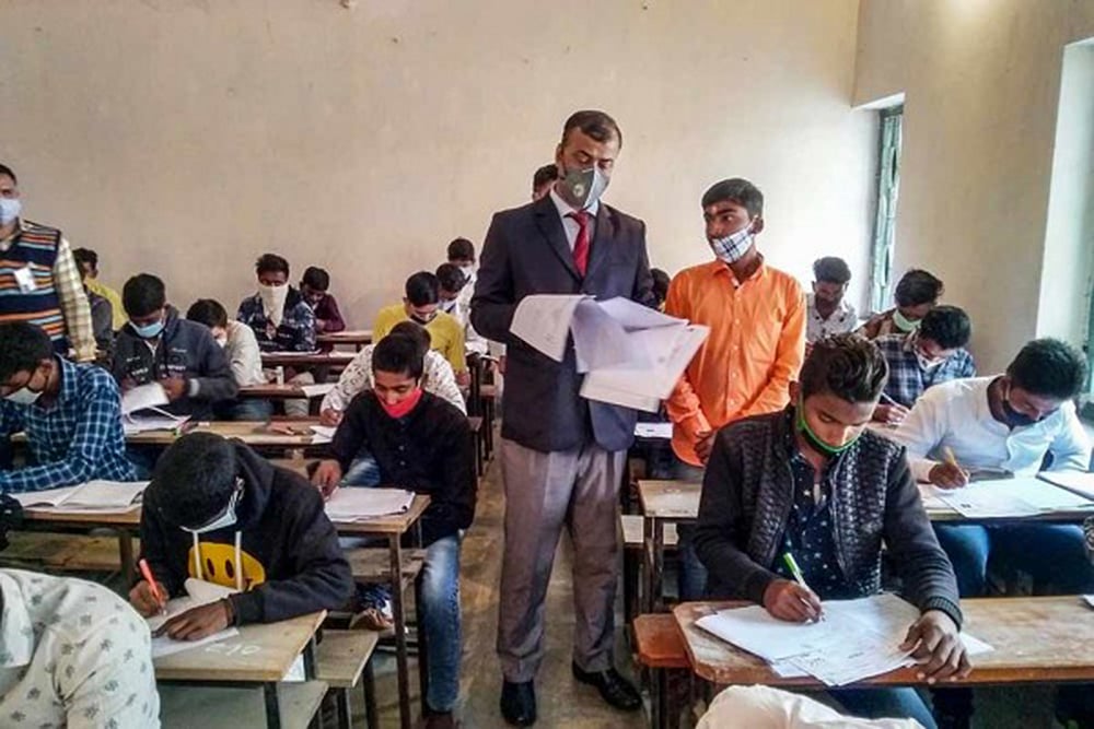 Suspected incident of impersonation occurred during a PSC test held at Poojappura 