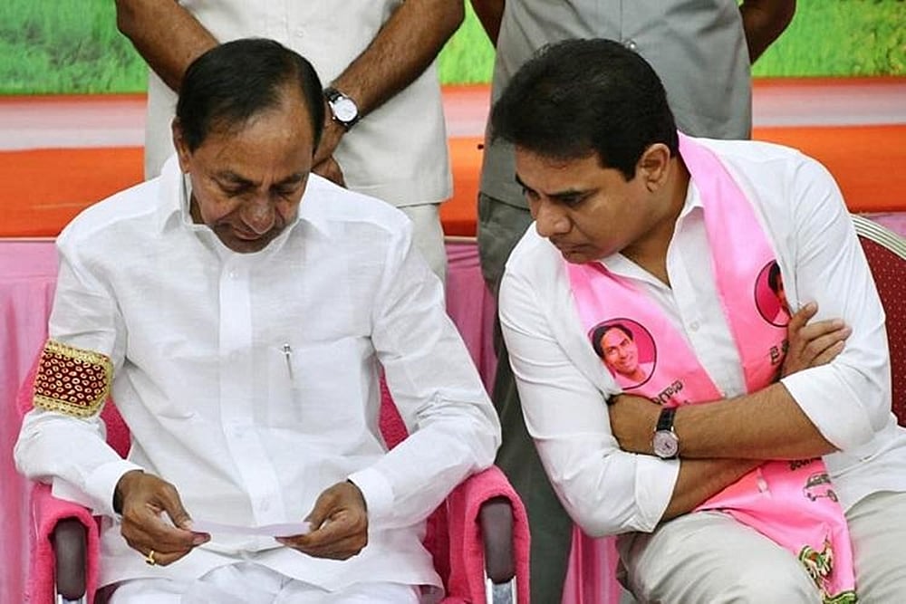 Is K Chandrasekhar Rao's Son KTR All Set To Take Over As Telangana Chief Minister?