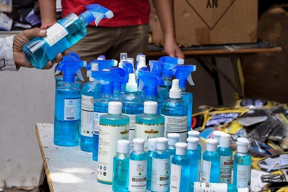 BMC Official Drinks Sanitizer Instead Of Water At Meeting