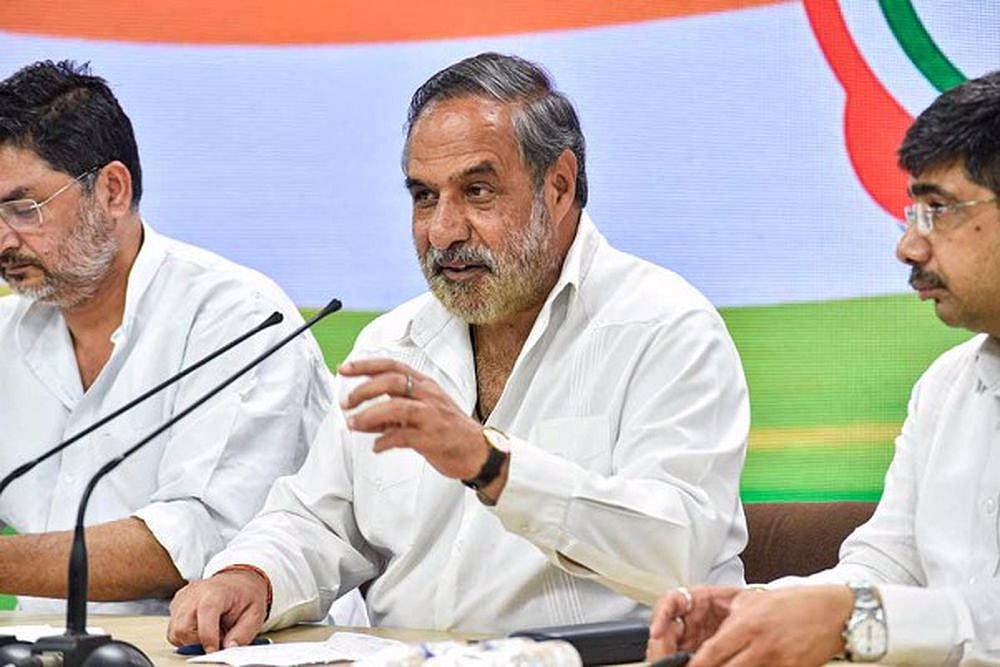 Cong Leader Anand Sharma Frowns On Party's Decision To Tie Up With ISF In Bengal