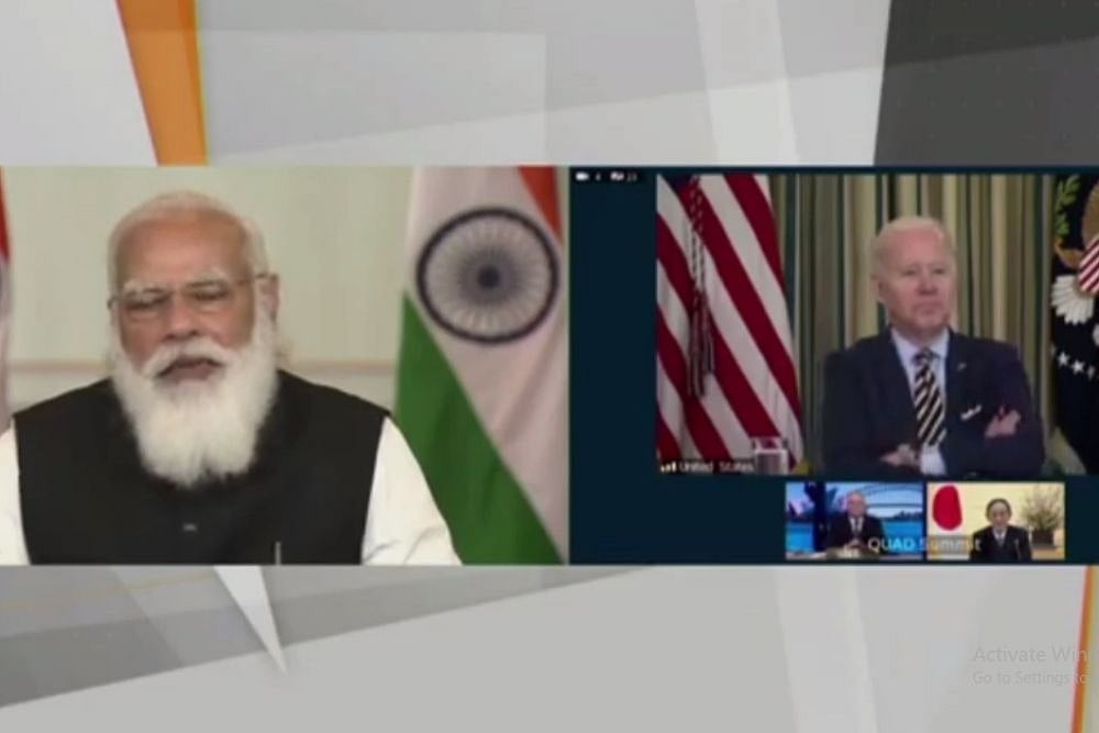 'It's Great To See You': US President Biden To Modi At First Virtual Quad Summit