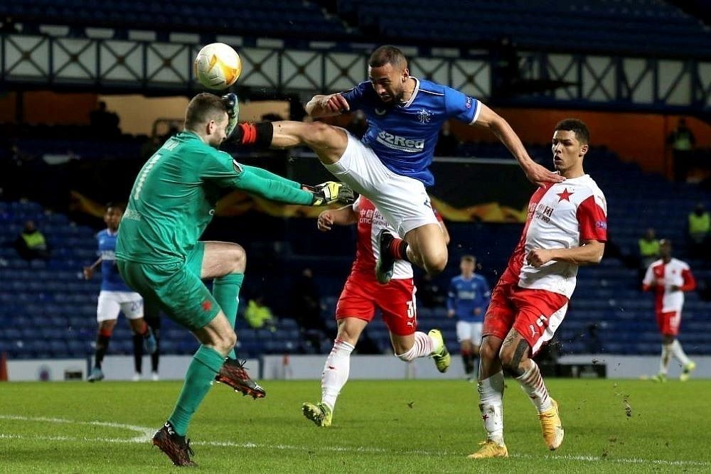 Slavia Prague Eliminate Steven Gerrard's Ill-disciplined Rangers From Europa League