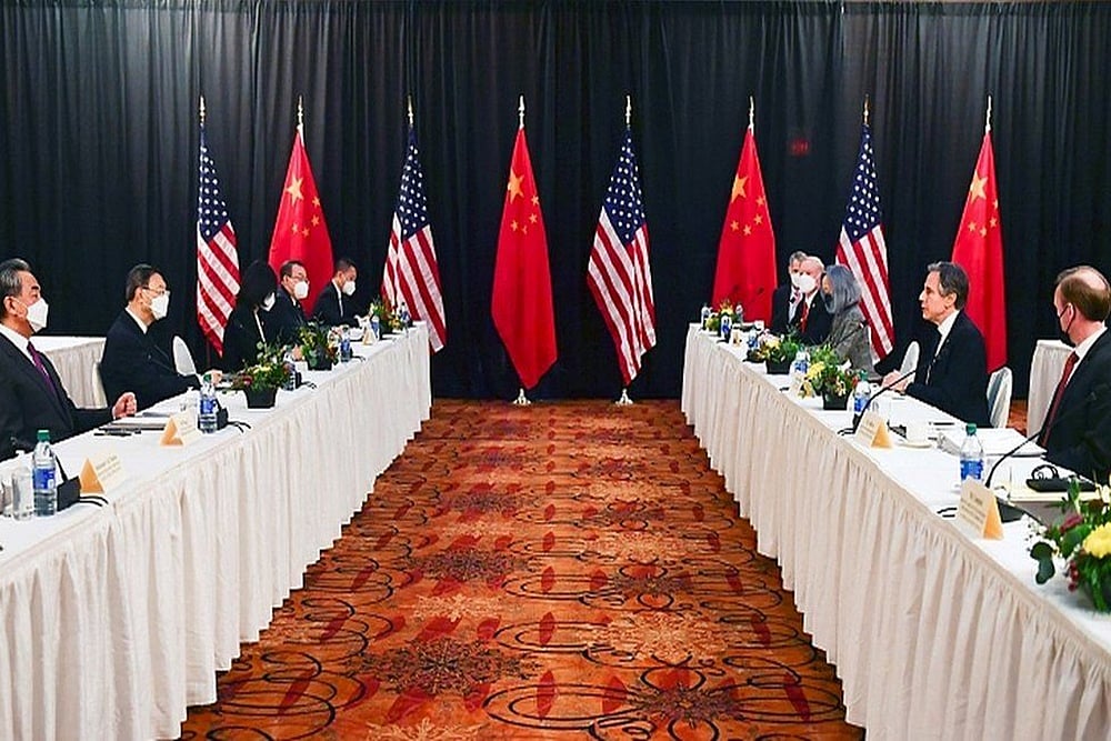 Top US, Chinese Diplomats Clash Publicly At First Face-To-Face Meeting Under Joe Biden