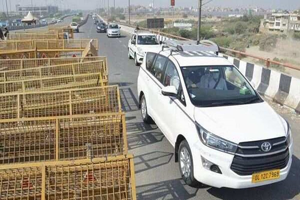Ghazipur Border Reopens For Vehicular Movement From Delhi To UP After 35 Days