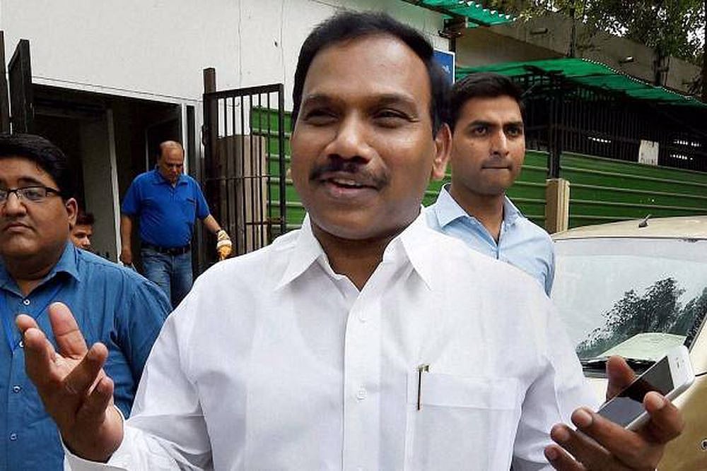Hate Speech Row: AIADMK Urges EC To Bar DMK Leader A Raja From Campaigning For Assembly Polls