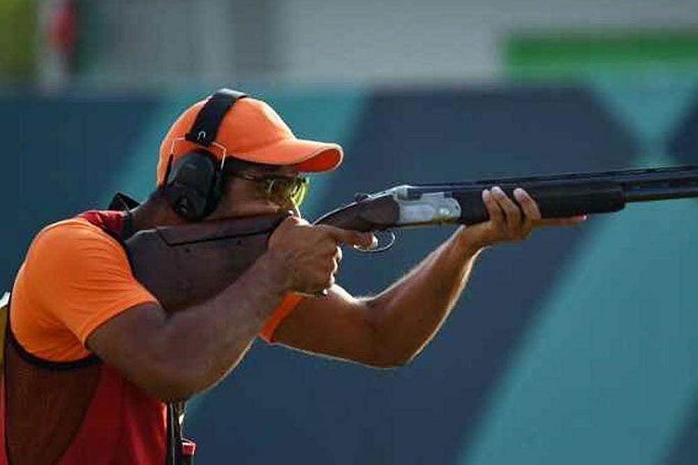 ISSF Shooting World Cup: India Win Gold In Men's Trap, End Campaign On High