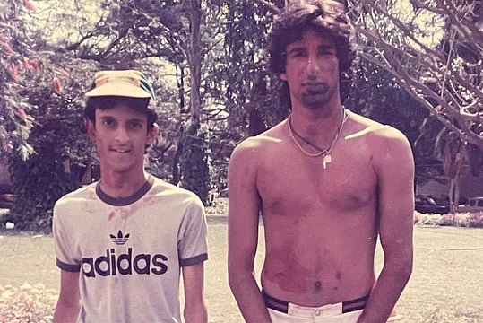 What A Day That Was: Old Picture Of Wasim Akram Celebrating Holi In India Goes Viral