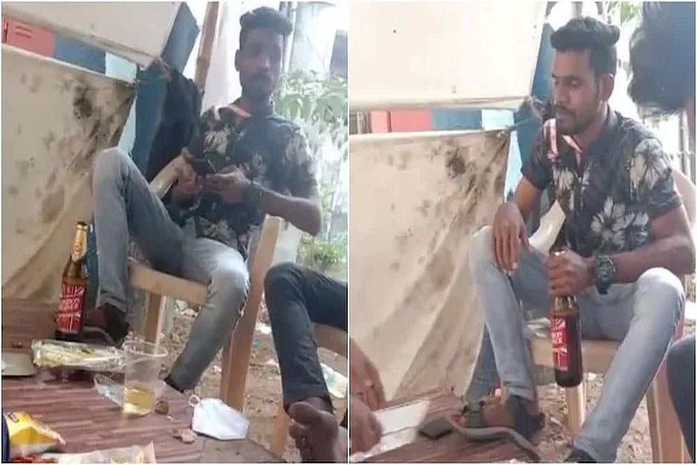 Alcohol Party At Covid-19 Facility In Maharashtra, Video Goes Viral