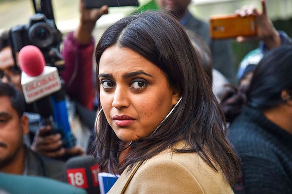 Swara Bhaskar Shows Support For Taapsee Pannu, Anurag Kashyap After IT Raids