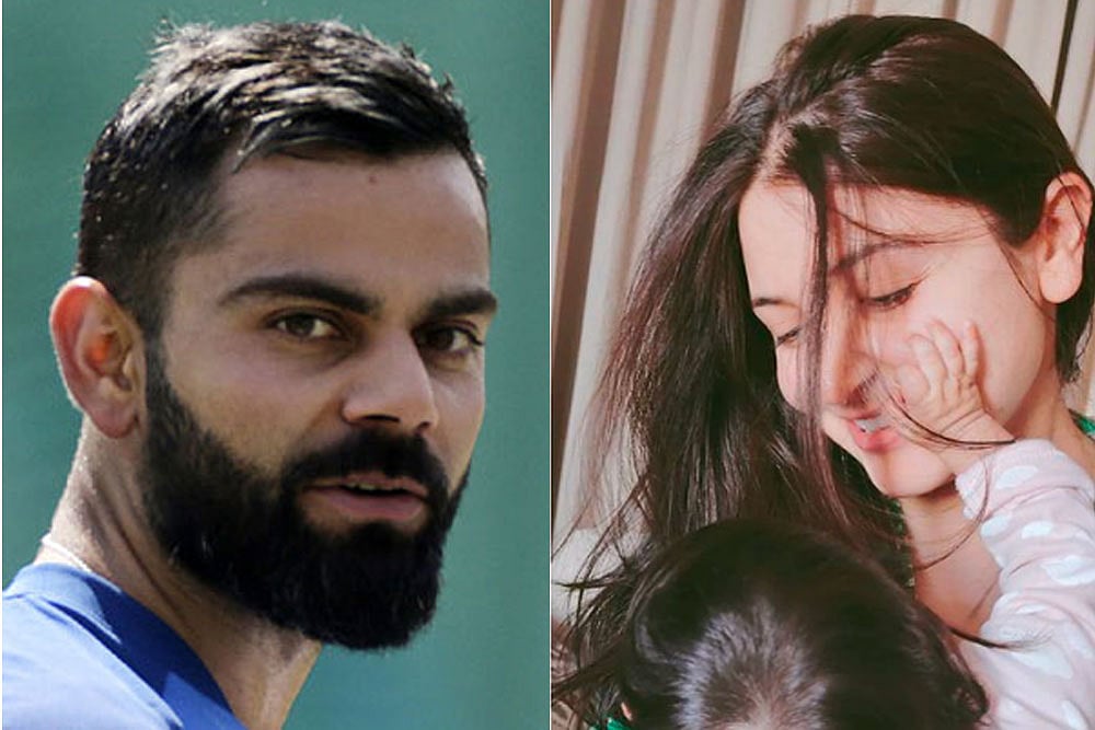 International Women's Day: Virat Kohli Salutes Female Divinity, Shares Adorable Photo Of Wife And Daughter