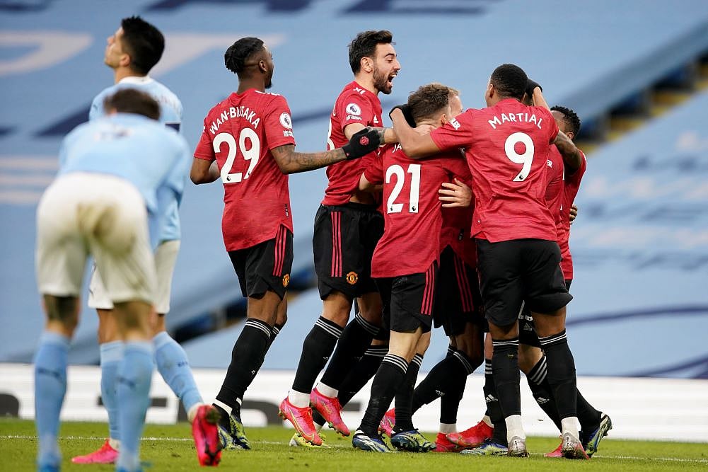 Manchester City 0-2 Manchester United: Red Devils Spike League Leaders' Winning Run At Etihad