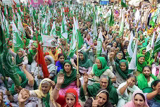 Women Not So Invisible In Farm Law Protests