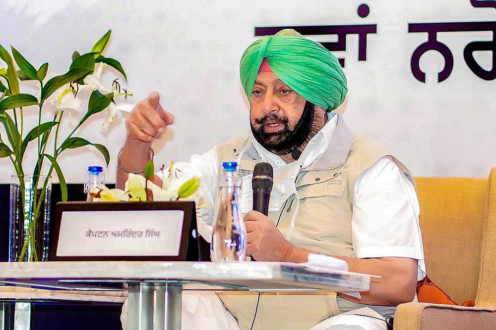 Former Punjab Chief Minister Capt Amarinder Singh 