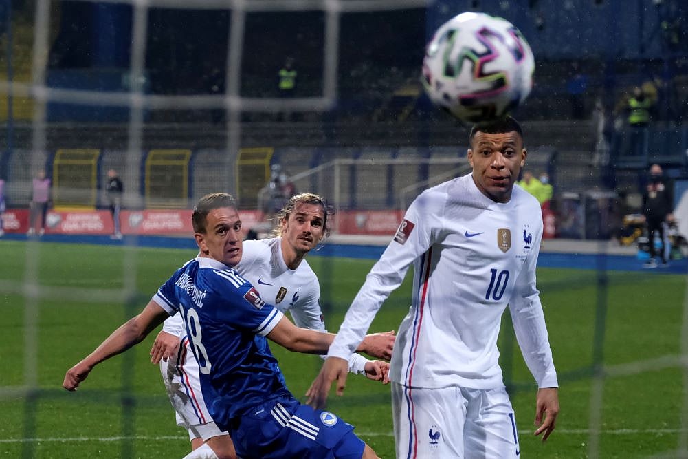 France Beat Bosnia-Herzegovina 1-0 In FIFA World Cup 2022 Qualifiers