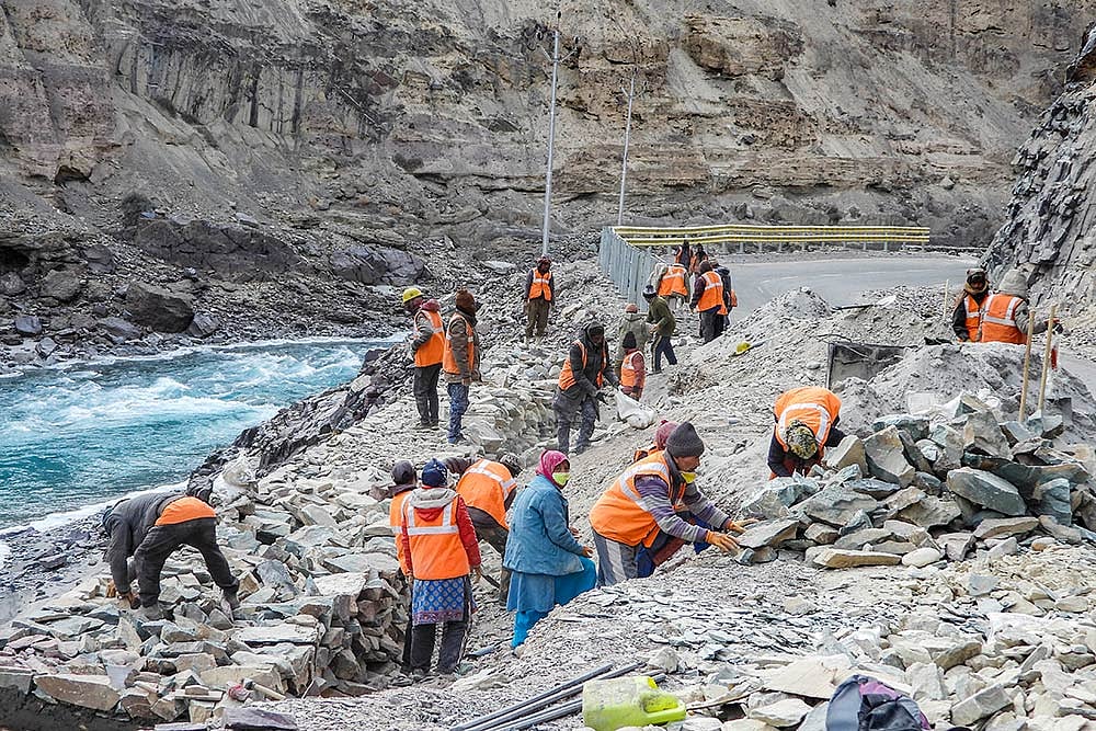 Leh Becomes Covid Hotspot, Govt Asks BRO To Restrict Non-Local Labourers