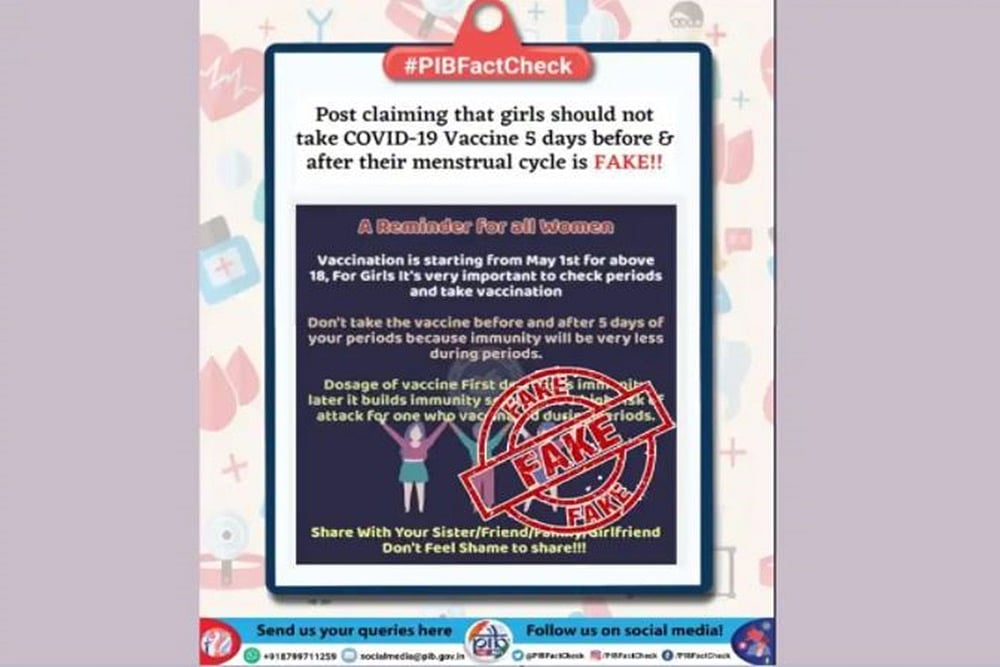Fact Check: Can Women On Their Periods Take Covid-19 Vaccine? Here’s the Truth